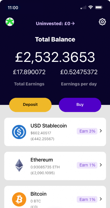 Asset Harbour App Home Screenshot